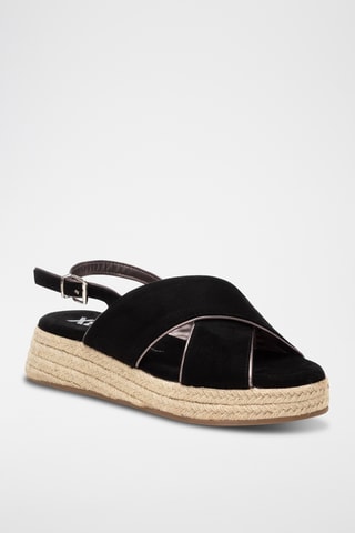 Sandales plateformes - Noir