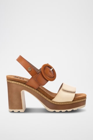 Sandales à talons - Camel