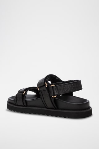 Sandales plateformes - Noir