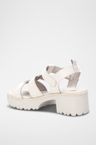 Sandales à talons - Blanc