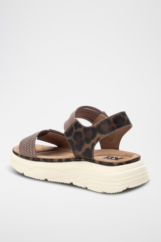 Sandales plateformes - Taupe