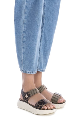 Sandales plateformes - Taupe