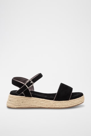 Sandales plateformes - Noir