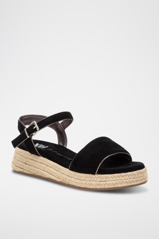 Sandales plateformes - Noir