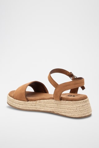 Sandales plateformes - Camel