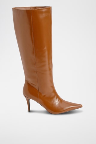 Bottes vernies - Camel