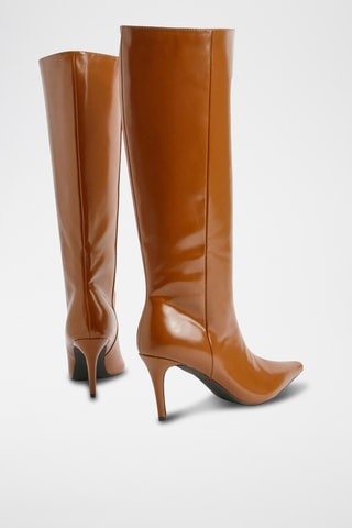 Bottes vernies - Camel