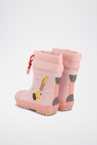 Bottes de pluie - Rose- Gioseppo