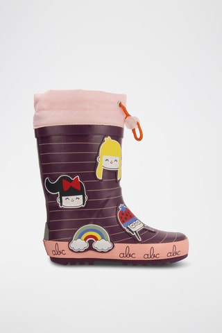 Bottes de pluie - Rose- Gioseppo