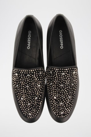 Mocassins en cuir - Noir- Gioseppo