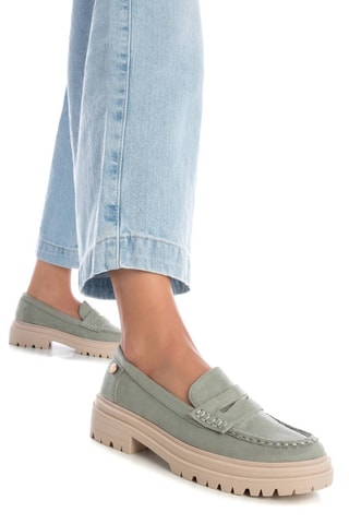 Mocassins - Vert d’eau