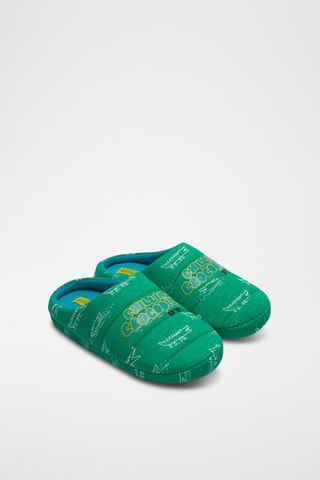 Pantoufles - Vert