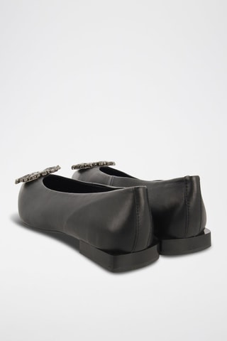 Ballerines en cuir - Noir- Gioseppo