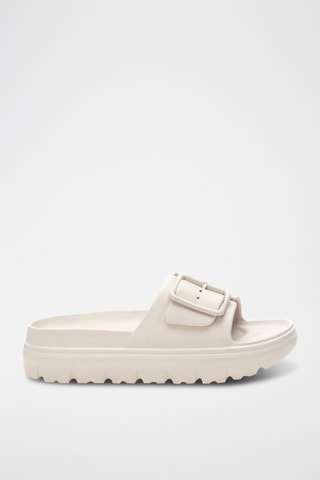 Mules plateformes - Beige