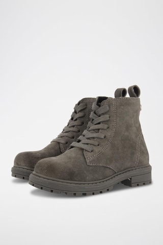 Bottines en nubuck - Gris- Gioseppo