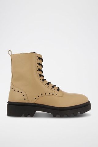 Bottines en cuir - Nude- Gioseppo