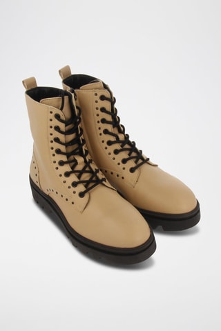 Bottines en cuir - Nude- Gioseppo