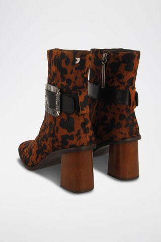 Bottines en cuir - Marron- Gioseppo
