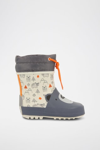 Bottines - Gris et écru- Gioseppo