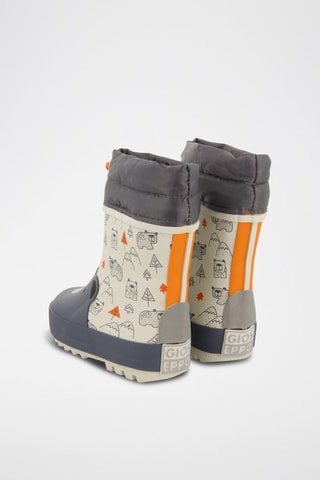 Bottines - Gris et écru- Gioseppo