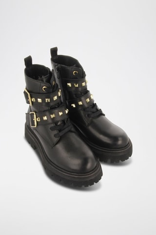 Bottines en cuir - Noir- Gioseppo