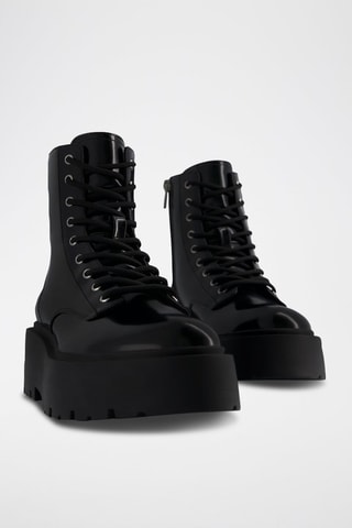 Bottines vernies - Noir