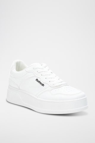 Baskets plateformes - Blanc