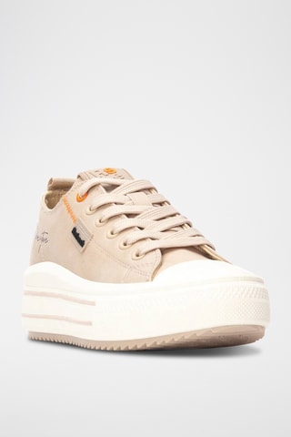 Baskets plateformes - Beige