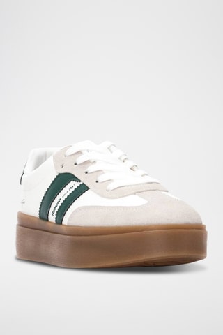 Baskets plateformes - Vert