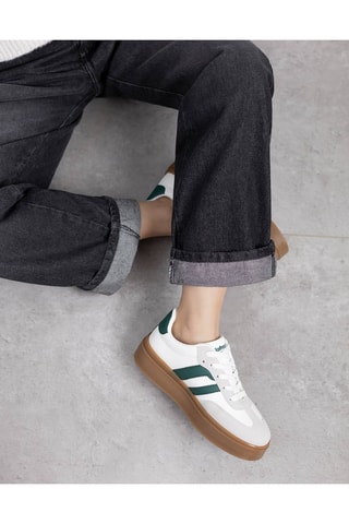 Baskets plateformes - Vert