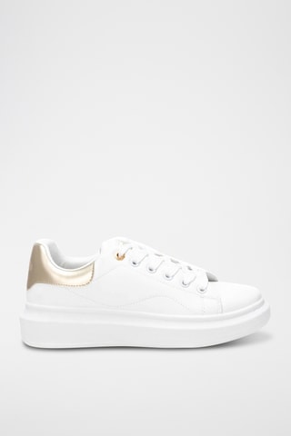 Baskets - Blanc et doré