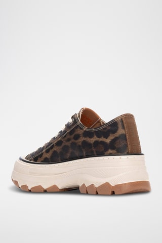 Baskets plateformes - Camel