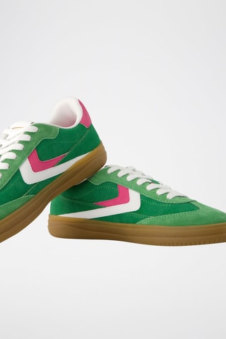 Leren Sneakers - Groen