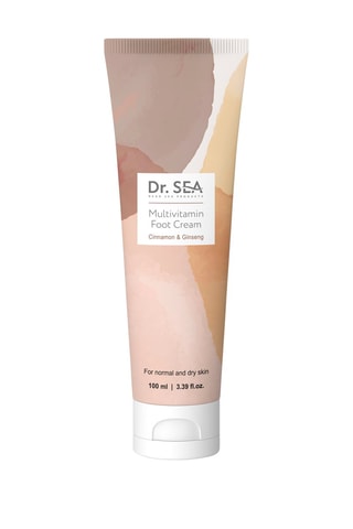 Crema multivitamínica de pies - Canela y ginseng - 100 ml