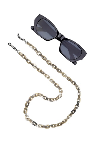 Cordón cadena para gafas - Blanco