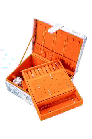 Joyero - Azul y blanco - Somm