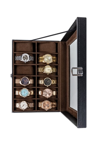 Estuche para relojes Genova - Marrón - Somm