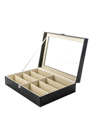 Caja para gafas Essen - Marrón oscuro - Walter Bach
