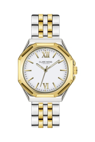 Reloj de cuarzo de acero Luxury