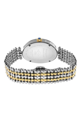 Reloj de cuarzo de acero - Dorado y plateado