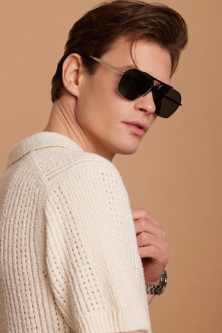 Gafas de sol polarizadas unisex Urban Dandy - Categoría 3 - Negro y dorado