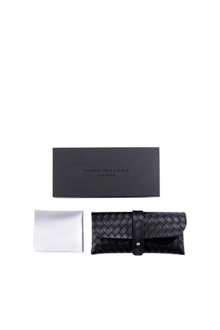 Gafas de sol polarizadas unisex - Dorado y negro