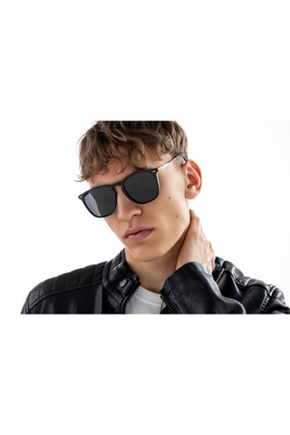 Gafas de sol polarizadas unisex - Gris y negro