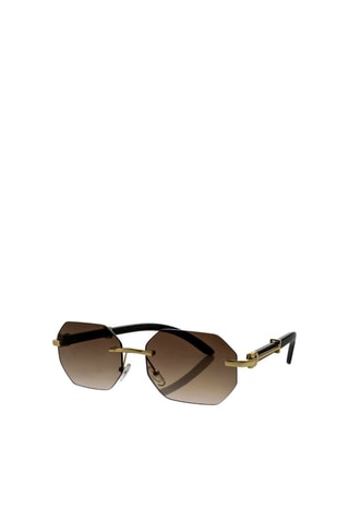Gafas de sol unisex - Dorado y marrón