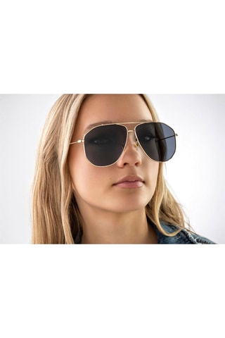 Gafas de sol unisex - Dorado y gris