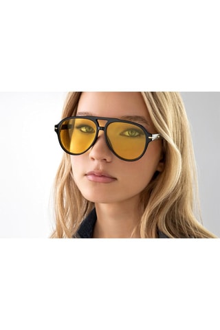 Gafas de sol unisex - Amarillo y negro