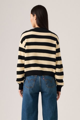 Cardigan - Nero ed ecrù