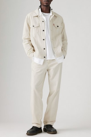 Pantaloni chino loose - Ecrù