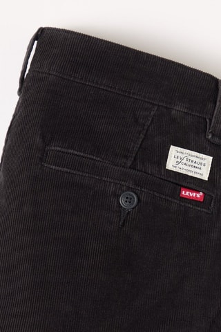 Pantaloni chino in velluto - Nero