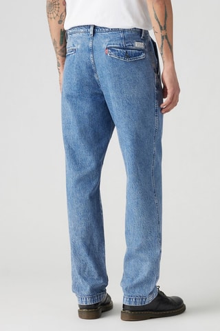 Pantaloni chino - Cobalto